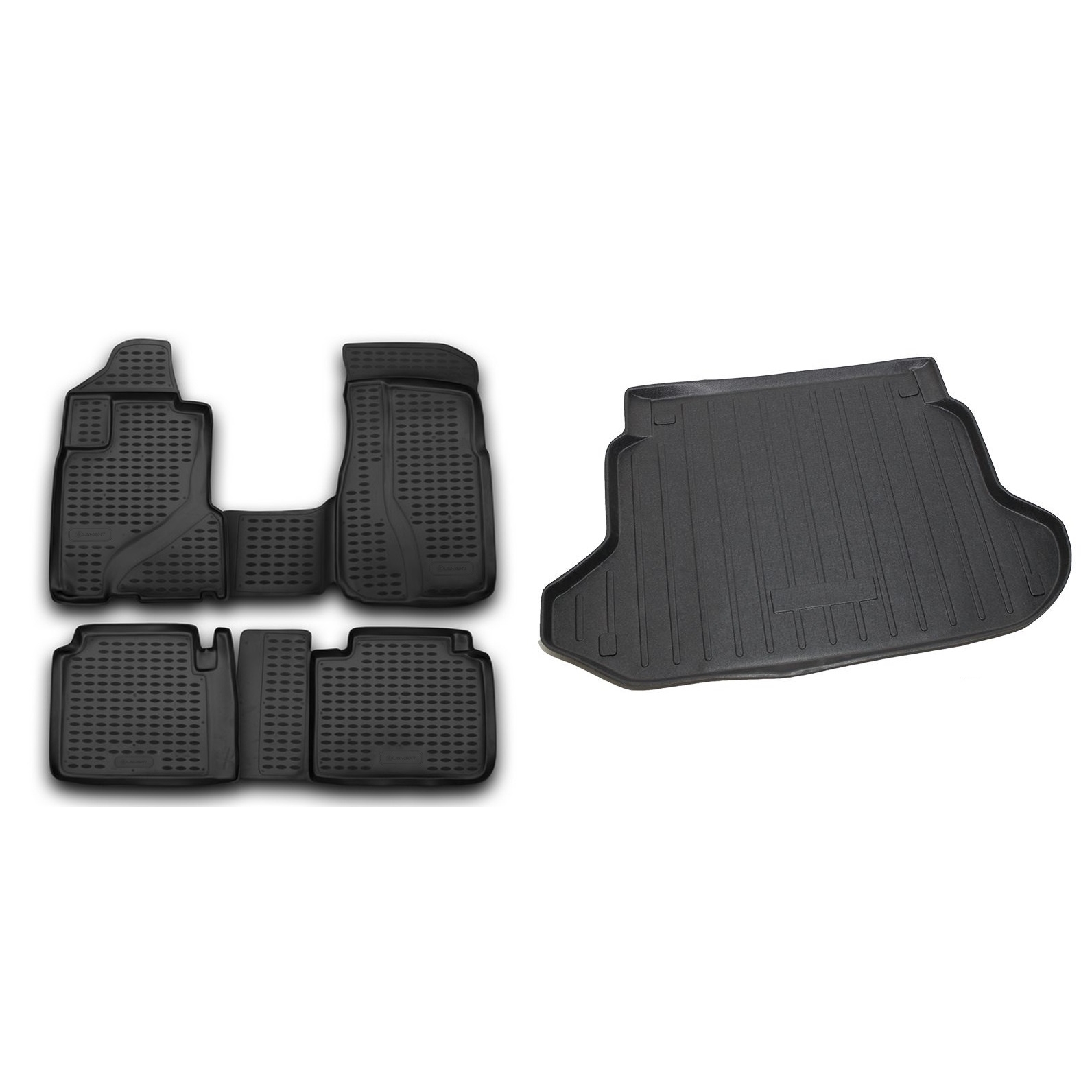    Novline CRV 2002 2007 Arası 3D Havuzlu Paspas Bagaj Havuzu Set