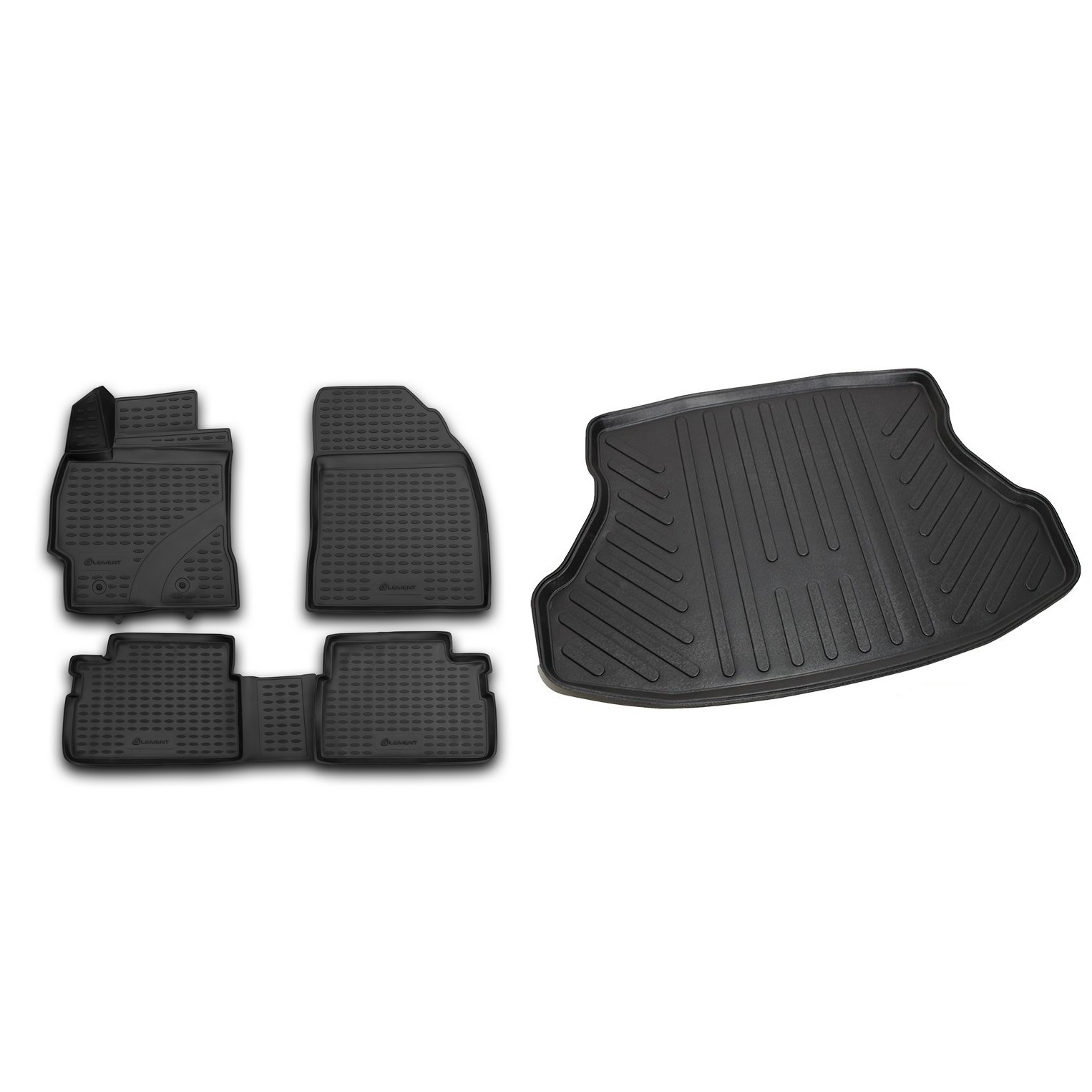 Novline HONDA Civic 2012 2015 Arası 3D Havuzlu Paspas Bagaj Havuzu Set