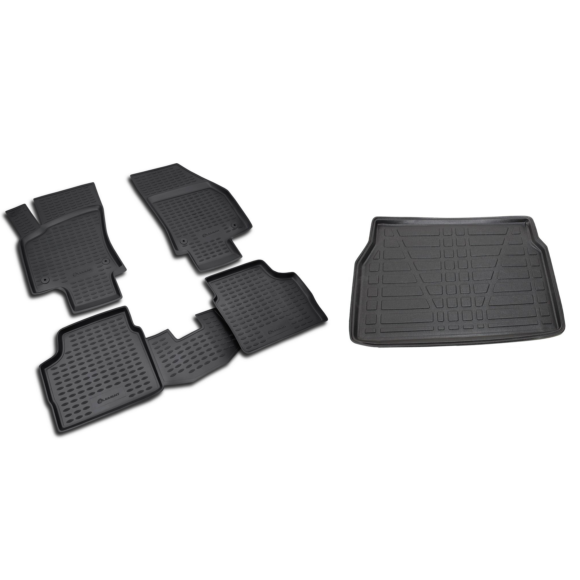 Novline Opel  Astra H 2004 Sonrası Hatchback Paspas Bagaj Havuzu Set