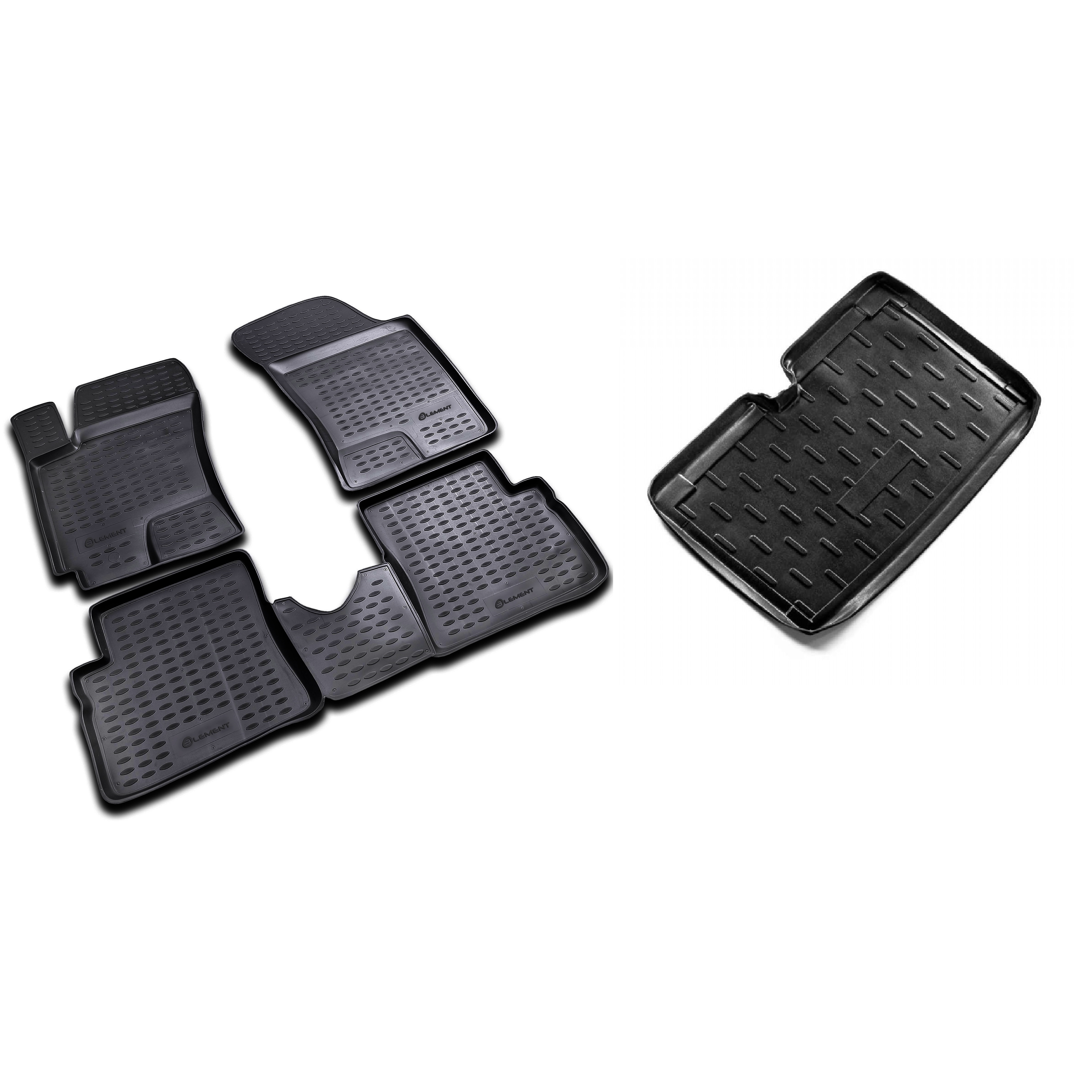   Novline HYUNDAI Getz 2002 Sonrası 3D Havuzlu Paspas Bagaj Havuzu Set
