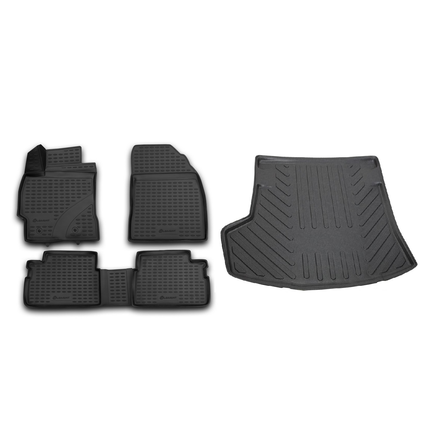 TOYOTA Corolla 2006 2013 Arası 3D Havuzlu Paspas Bagaj Havuzu Set